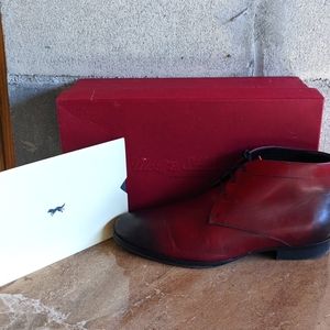 Wolf & Shepherd Toro Collection Striker Chukka Boots | Sz 9.5 | Spanish Red